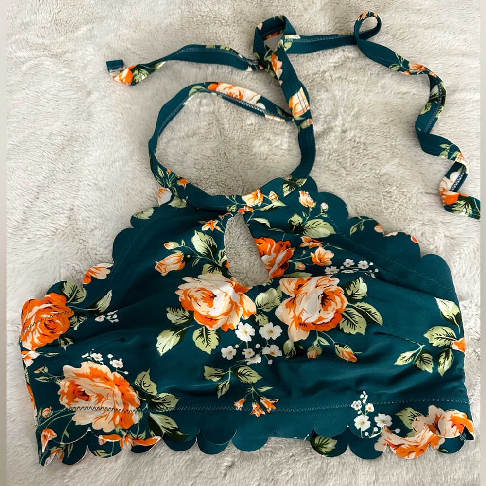 NWT Cupshe High Waisted Halter Bikini - Picture 6 of 9